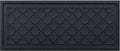 WaterHog Indoor Outdoor Boot Tray Mat – Skid-Resistant Entry Rug for Front Door, Mudroom, Porch, Patio, Garage, All Weather Floor Protector, Made in USA, Cordova Pattern, Charcoal, 15 x 36 Inches