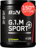 BARE PERFORMANCE NUTRITION G.1.M Sport+ Endurance Pre-Workout – Lemon Lime | 25 Servings | 20g Carbs, 350mg Sodium, 150mg Caffeine | Electrolytes, Nootropics & Cluster Dextrin® for Energy & Focus
