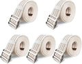 Aliseniors 5 Pack Transfer and Gait Belt with Metal Buckle - 60 Inch, Standing and Transfer Walking Assist Aid for Seniors, Elderly Patients, Caregiver, Nurse, Therapist