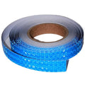 Industrial Reflective Tape Blue Outdoor Waterproof 1 inch, High Visibility Hazard Conspicuity Safety Marking Tape (66 feet)