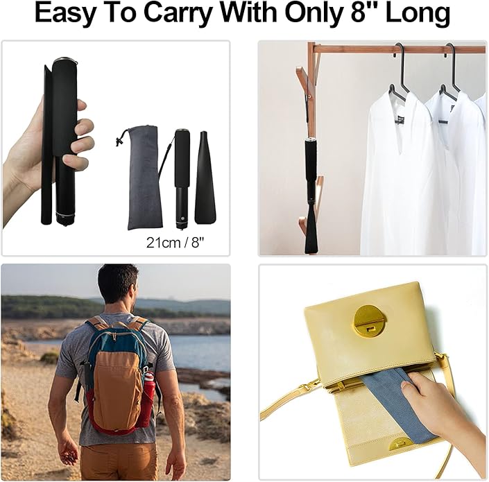 TriPro Shoe Horn Long Handle -15"-37" Telescopic Metal Shoe Horn Adjustable Length, Aluminum Alloy, Portable Long Handled Shoe Horn, Shoe Horn Long Handle For Seniors Men Women Kids