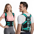 Back Brace Posture Corrector for Women and Men, Upgraded Breathable Full Back Support, Comfortable Shoulder Straightener, Pain Relief for Upper/Lower Back, Support for Scoliosis, Hunchback, Thoracic Spine, (Small)