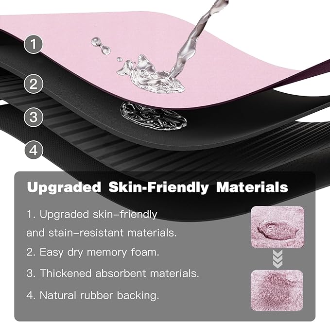 Pink Bath Mat, Bathroom Rugs Non Slip Washable Thin Absorbent Quick Dry Bath Mat Fits Under Door Bathroom Floor Mat Perfect for Bath, Shower, or Sink 17"x59" Pink
