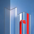 Clear Self-Adhesive Wall Corner Protectors-2 PCS of Corner Guards & Edge Protector for Baby, Furniture, Door, Tables, Cover Sharp Furniture, Easy to Install (3cmx150cm/1.18inx59.1in)