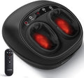 Foot Massager with Heat, Deep Kneading Therapy Compression, Shiatsu Feet Massager Machine for Plantar Fasciitis, Neuropathy Pain, Birthday Gifts for Women Mom Men Dad
