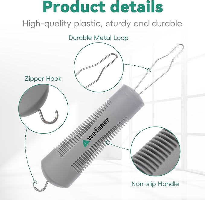 Button and Zipper Assistant, One-Handed Button Assistance Device, Dressing Assistance, Gift for The Elderly, Suitable for Arthritis and Stroke,Weak Hands