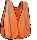 KAYGO High Visibility Safety Vest 1-Inch Reflective Strips Front/Back, KG0008, Breathable Mesh, One Size, Unisex