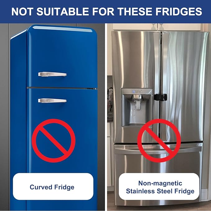 2 Pcs Acrylic Magnetic Dry Erase Board for Fridge, 12"X8" Clear Magnetic to Do List White Board, Acrylic Dry Erase to Do List for Refrigerator, Magnet Whiteboard with 6 Markers