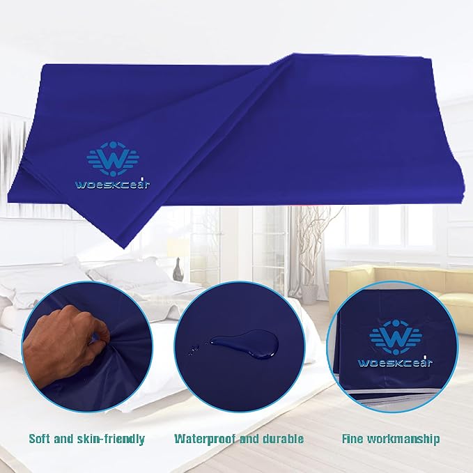 Tubular Slide Sheet for Patient Transfer, Turning, Lifting, Repositioning, Home Care Transfers, Washable & Reusable Slide Board, Hospital Draw Bed Sheets for Wheelchairs, Nylon Fabric (M)