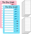2-Piece Chores Chart for Kids - Reusable Chore List, Removable Checklist Board, Portable to Do List Visual Schedule for Multiple Kids
