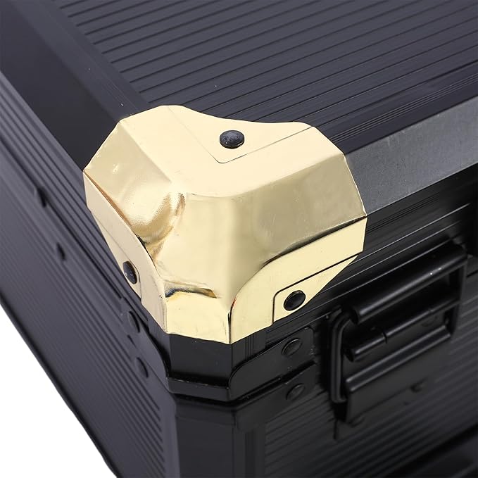 969pcs Home Repair Tool Set Kit for Men, Toolbox Storage Case with 4 Drawers, General Household Tool Kit with Rolling Tool Box, Tool Set Kit for Maintenance, Garden, Homeowner, Handyman -Black
