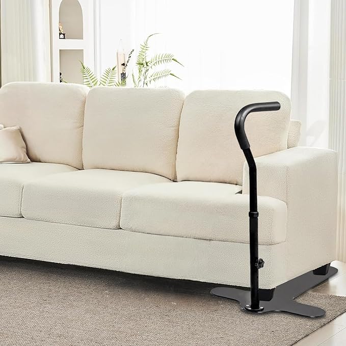 Couch Stand Assist with Grab Bar for Elderly, Adjustable Height Chair Lift Assist Devices for Seniors, Disabled, Handicap, Mobility Aids Rail for Standing Up from Sofa, Supports Up to 350LBS