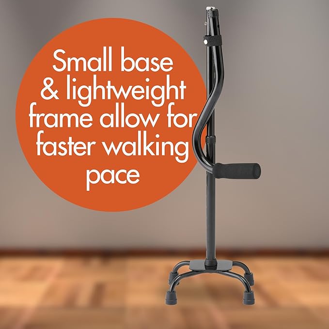 Caring Folding Quad Cane