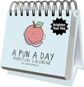 Perpetual Daily Pun Calendar | 365 Hilarious Puns for Home or Office, Wordplay to Brighten, Amuse, and Entertain Every Day of the Year | Great Gift for Pun Lovers, Coworkers, Friends & Family