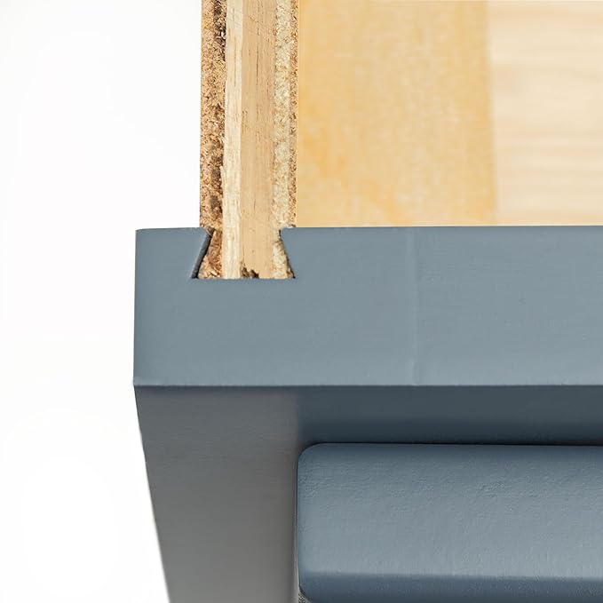Quicklock RTA (Ready-to-Assemble) | Base Kitchen Cabinets - Shaker Style | Made in America (Needlepoint Navy, 24" Wx34.5 Hx24 D Base)