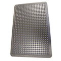 Rubber-Cal 03_184_ZWBK Bubble Top Anti-Fatigue Rubber Floor Mat, 5/8" x 2' x 3', Black Borders