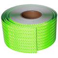 Industrial Reflective Tape Green 4 inch Wide, Outdoor Waterproof Hazard Conspicuity Safety Marking Tape (166 feet)
