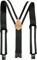 MELOTOUGH Suspenders with Non-Metal End Clip Reflective Safety Belt Clip