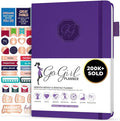 GoGirl Planner and Organizer for Women – Compact Size Weekly Planner, Goals Journal & Agenda to Improve Time Management, Productivity & Live Happier. Undated – Start Anytime, Lasts 1 Year – Purple