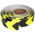 Reflective Tape 2 inch X 166 feet, Outdoor Waterproof Hazard Conspicuity Safety Warning Industrial Marking Tape