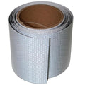Industrial Reflective Tape Silver 4 inch for Cars, Outdoor Waterproof Hazard Conspicuity Warning Marking Tape (10 feet)