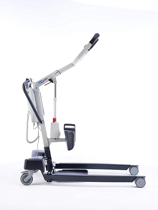 Invacare Stand Assist Premier Series, New to US Market, Electric Lift, Stand-Up Patient Lift with Power Low Base, 450 lb. Weight Capacity, ISAXPLUS
