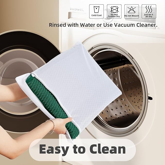 Bathroom Rugs Non Slip Washable, Super Absorbent Thin Bath Mat Small Quick Dry Low Pile Bathroom Rug, Dark Green 16"x24"