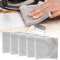 2024 New Multipurpose Wire Dishwashing Rags, Premium Metal Wire Dishwashing Cloth Scrubs Cleans, Scrubbing Wire Dishwashing Rags Non-Scratch Wire Dishcloth for Dishes, Sinks (5)
