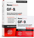 Novex Biotech GF-9 Rapid Dissolve Powder - Anti-Aging Supplements for Men, HGH Booster, Support Energy, Endurance, Sleep, Fruit Punch
