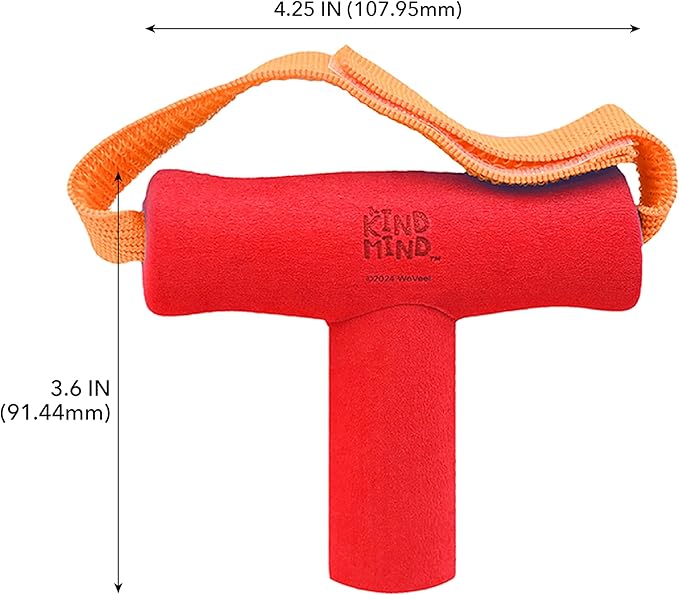 T-Shaped Grip Tools - The Kind Mind Company™ Adaptive Art, Accessibility Aid for Kids & Adults, Mobility Aid for Painting, Drawing, Gripping - Small, 2-Pack