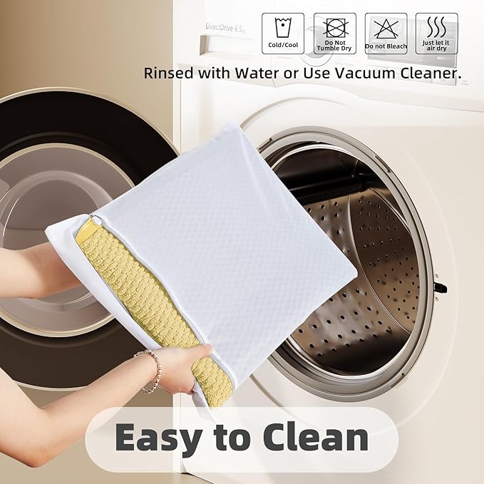 Bathroom Rugs Non Slip Washable, Super Absorbent Thin Bath Mat Small Quick Dry Low Pile Bathroom Rug, Yellow 16"x24"