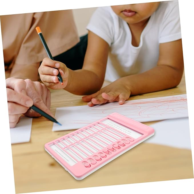 Uonlytech Student Behavior Chore Chart Portable 2-in-1 DIY Reminder and Schedule Board for Boys and Girls Multi-functional Habit Tracker for Classroom and Home