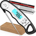 GDEALER Meat Thermometer Digital Instant Read Food Thermometer Waterproof Ultra-Fast for Grill Cooking Kitchen with Backlight & Calibration