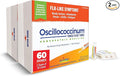 Boiron Oscillococcinum for Relief from Flu-Like Symptoms of Body Aches, Headache, Fever, Chills, and Fatigue - 60 Doses (Pack of 2)