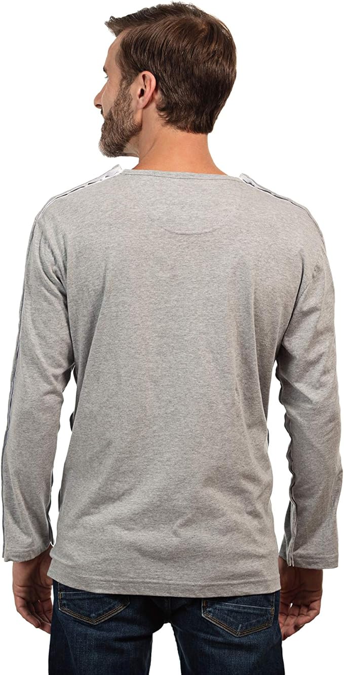 MAI We Care Post Shoulder Surgery Shirts for Men - Tear Away Recovery Apparel, Premium Chemotherapy Clothing