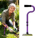 Mobility Aids Tool Device to Help Get up from Floor Standing Aids & Supports Assist Devices for Seniors, Standing Mobility Aid for Elderly Rising Indoors Garden Housework Bedroom Bathroom Matte Purple