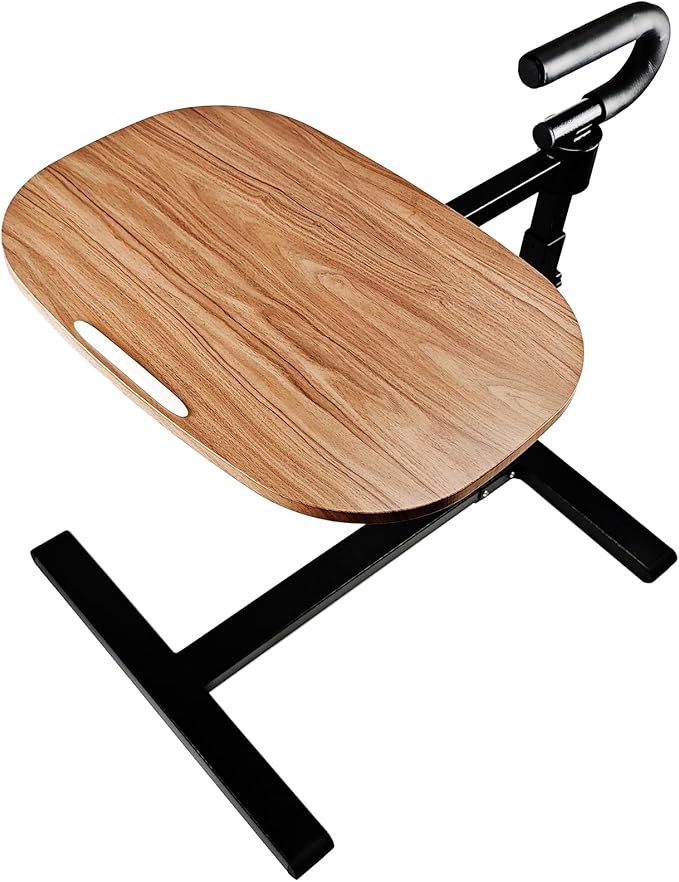 Auxiliary tray 360 ° rotating height adjustable rotating TV, computer desk, car five function auxiliary safety handle ( Black Roller Sliding 360° Sofa Rotating Table)