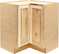 Quicklock RTA (Ready-to-Assemble) | Base Kitchen Cabinets - Shaker Style | Made in America (Rustic Hickory, 18" D x 30" W x 34.5" H Lazy Susan)