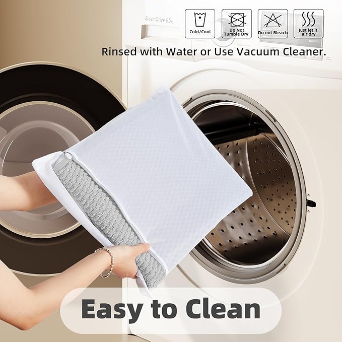 Large Bathroom Rugs Non Slip Washable Bath Rugs Super Absorbent Bathroom Rug Thin Quick Dry Low Pile Bath Mats, Light Grey 36"x60"