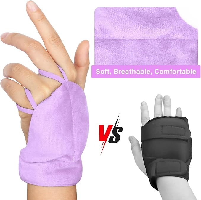Weighted Gloves for Hand Tremors and Parkinson's, Improved Hand/Wrist Stability & Mobility, Adjustable Wrist, Weights Strengthening Tool
