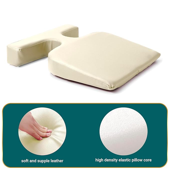 EASY SPA Medical Breast Pillow for Larger Bust Sizes(AA-C+) - Wedge Cushion for Post-Surgery, Mastectomy Aid Prone Therapy Cushion for Breast Surgery Recovery
