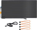 Snow Melting Mats Outdoor 36 x 72 inch, Non-Slip Heated Outdoor Mats 730 W 120V, Heated Driveway Mats with UL and ETL Certificate Power Cord, Suitable for Most Entryways