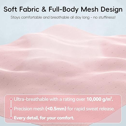 babaka Posture Corrector for Women, Invisible Lightweight Adjustable Back Brace for Upper and Lower Back Pain Relief, Hunchback, Hump, Scoliosis, Thoracic, Spine Corrector Under Clothes (Pink, Medium, Waist: 29''-35'')