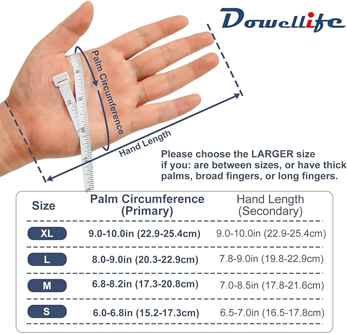 Dowellife Cut Resistant Gloves Food Grade Level 5 Protection, Safety Kitchen Cuts Gloves for Oyster Shucking, Fish Fillet Processing, Mandolin Slicing, Meat Cutting and Wood Carving. (Small-2 Pairs)