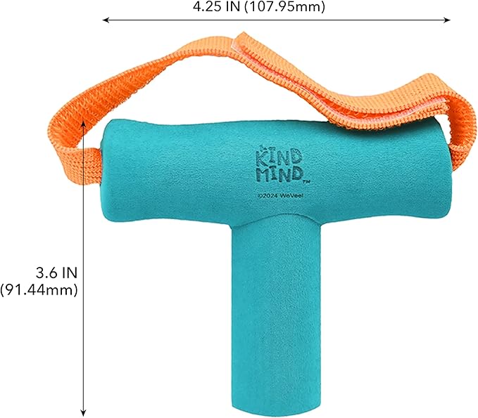 T-Shaped Grip Tool - The Kind Mind Company™ Adaptive Art, Accessibility Aid for Kids & Adults, Mobility Aid for Painting, Drawing, Gripping - Large, 2-Pack