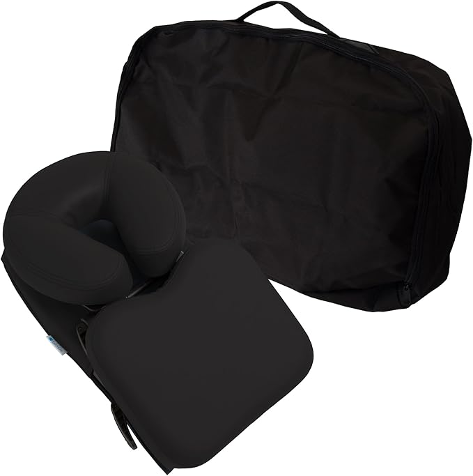 EARTHLITE Massage Kit Travelmate - Ultra-Portable Face Down Tabletop Massage System perfect for Vitrectomy Recovery & On-The-Go Massage