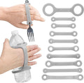 Essential Mobility Aid for Hands, Limbs - Includes 10 Sizes of Silicone Handles to Fit Items for Daily Living Activities, Assists Kids and Seniors with Limited Strength, Disabilities, Stroke Recovery