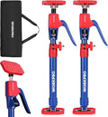 WORKPRO Cabinet Jack Support Pole, 18.5" to 29.5" Steel Telescopic Quick Support Rod Adjustable 3rd Hand Support System with 154 lbs Capacity for Cabinet Jack, Drywall Jack& Cargo Bars, 2-Pack