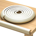 Premium 12ft Edge Protector for Baby, Odorless & Waterproof Edge Protector with 3M Adhesive Tape, Non-Toxic to Baby Proof Corners and Edges, Wall Corner Protector & Desk Edge Cushion Beige