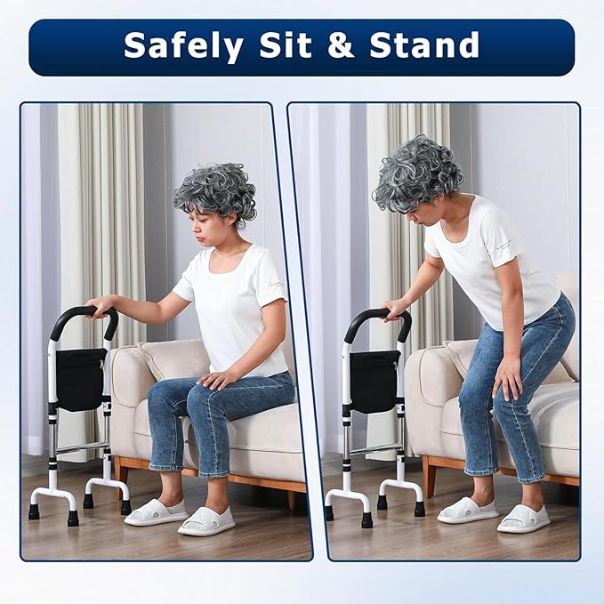 Stand Assist - Mobility Standing Aid Rail, Couch Stand Assist, Assistance Handle for People with Limited Mobility, for Couch, Chair, Bedside, Toilet.